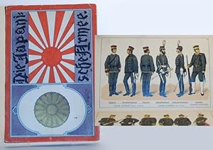 Die japanische Armee in ihrer gegenwärtigen Uniformierung. Mit 95 chromolithographischen Abbildun...