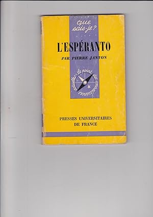 Immagine del venditore per L'esperanto venduto da Meir Turner