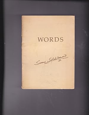 Seller image for Words for sale by Meir Turner