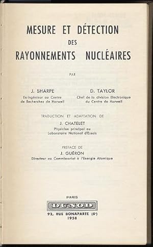 Mesure et détection des rayonnements nucléaires