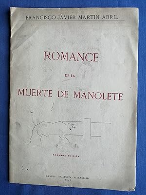 Romance de la muerte de Manolete