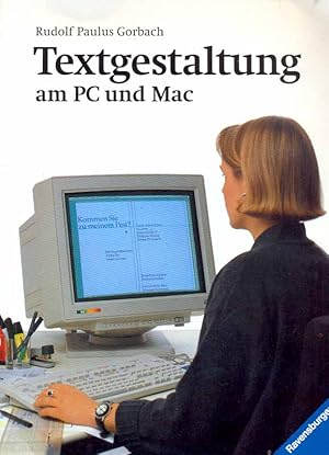 Imagen del vendedor de Textgestaltung am PC und Mac. a la venta por Online-Buchversand  Die Eule