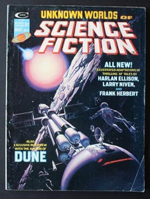 Seller image for OCCUPATION FORCE = New Comics Adaption & SANDWORMS & SAVIORS (INTERVIEW with Author of DUNE) in UNKNOWN WORLDS OF SCIENCE FICTION #3. May 1975 for sale by Comic World