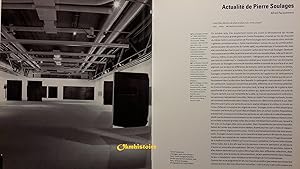 SOULAGES ------- [ Catalogue de l'exposition prsente du 14 octobre 2009 au 8 mars 2010 au ...