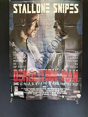 DEMOLITION MAN-AFFICHE 120 CM X 160 CM