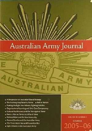 Seller image for Australian Army Journal: Volume III, Number 1 for sale by Marlowes Books and Music