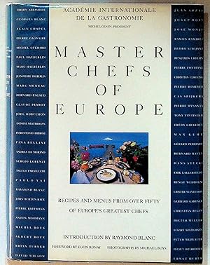 Seller image for Master Chefs of Europe for sale by The Kelmscott Bookshop, ABAA