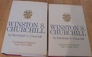 Winston S. Churchill, Companion Volume I, Part 1(1874-1896) & Part 2(1896-1900)