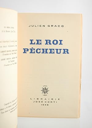 Imagen del vendedor de Le roi pcheur a la venta por Librairie Le Feu Follet