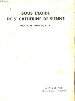 Bild des Verkufers fr SOUS L'EGLISE DE Ste CATHERINE DE SIENNE zum Verkauf von Le-Livre