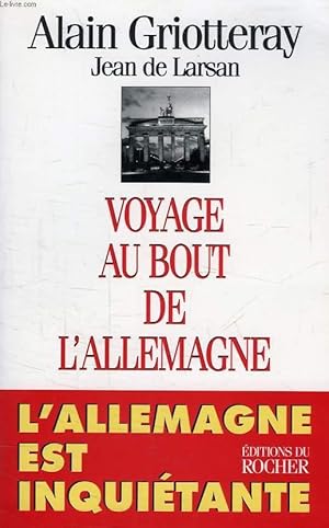 Seller image for VOYAGE AU BOUT DE L'ALLEMAGNE for sale by Le-Livre