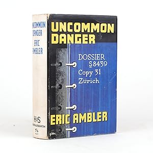 Bild des Verkufers fr UNCOMMON DANGER zum Verkauf von Jonkers Rare Books