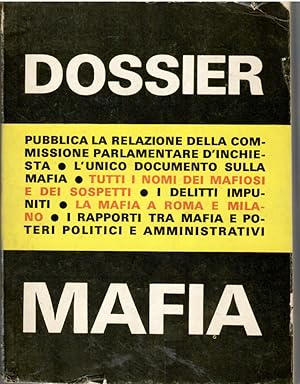 Imagen del vendedor de Dossier Mafia a la venta por Il Salvalibro s.n.c. di Moscati Giovanni