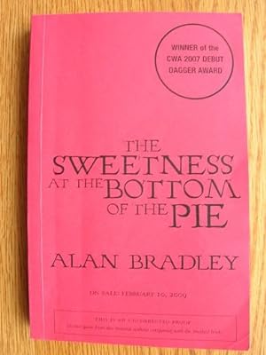 Bild des Verkufers fr The Sweetness at the Bottom of the Pie zum Verkauf von Scene of the Crime, ABAC, IOBA