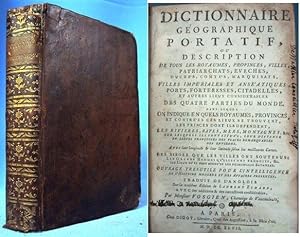 Seller image for DICTIONNAIRE GEOGRAPHIQUE PORTATIF (1747) for sale by Nick Bikoff, IOBA