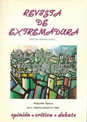 Revista de Extremadura. Cuadernos de investigación y cultura. Segunda época, núm. 2 (Mayo-Agosto)