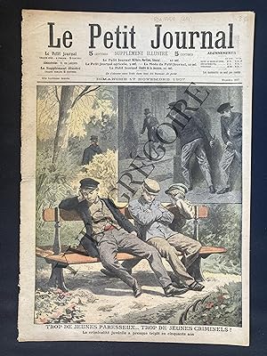 LE PETIT JOURNAL-N°887-17 NOVEMBRE 1907