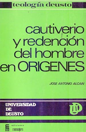 Image du vendeur pour CAUTIVERIO Y REDENCION DEL HOMBRE EN ORIGENES mis en vente par Buenos Aires Libros
