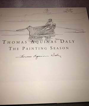 The Art of Thomas Aquinas Daly; The Painting Season *** Signed with Original Drawing! **