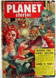 Planet Stories No 6 July 1953 SF Magazine