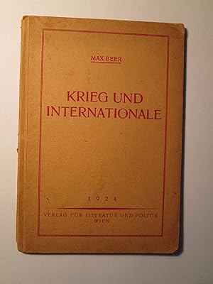 Seller image for Krieg und Internationale for sale by Expatriate Bookshop of Denmark