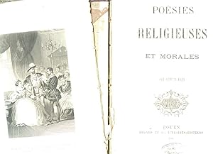 Bild des Verkufers fr POESIES RELIGIEUSES ET MORALES zum Verkauf von Le-Livre