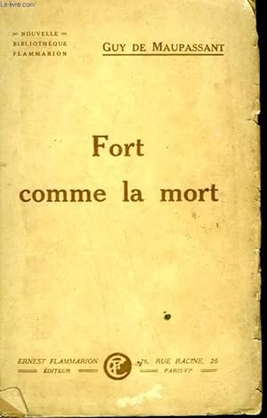 Bild des Verkufers fr FORT COMME LA MORT. zum Verkauf von Le-Livre