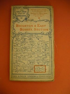 The Half Inch Map of England: Brighton & East Sussex Section Sheet 13