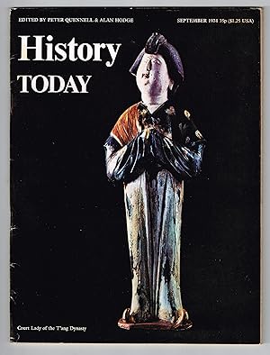 Imagen del vendedor de History Today: September 1974 (Volume XXIV, Number 9) a la venta por Ray Dertz