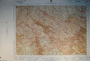 BELEÑO - ASTURIAS. Mapa a Escala 1: 50.000. Cartografía Militar de España: Serie L Hoja nº 15-5 (55)