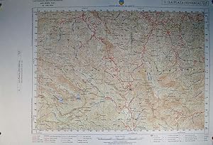 LA PLAZA (TEVERGA) - ASTURIAS. Mapa a Escala 1: 50.000. Cartografía Militar de España: Serie L Ho...