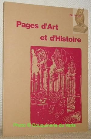 Bild des Verkufers fr Pages d'Art et d'Histoire. Tome III de la collection "Vieilles pierres". zum Verkauf von Bouquinerie du Varis