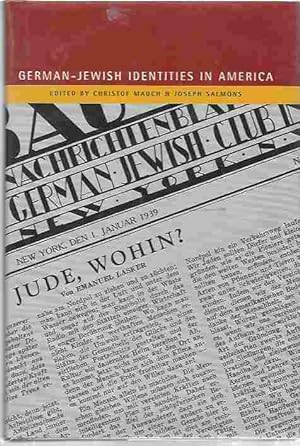 Immagine del venditore per German-Jewish Identities in America venduto da Walden Books
