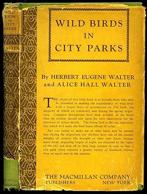 Seller image for Wild Birds In City Parks; Being Hints on Identifying 203 Birds, prepared primarily for the Spring Migration in Lincoln Park, Chicago, but adapted to other localities in Northeastern United States and Canada for sale by Little Stour Books PBFA Member