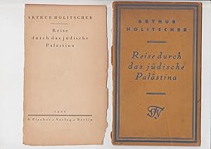 Seller image for Reise durch das jdische Palstina. Mit fnfzehn Bildern und einer Karte. for sale by Meir Turner