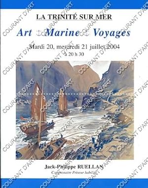 ART MARINE VOYAGES. [INSTRUMENTS SCIENTIFIQUES ET DE NAVIGATION. OBJETS DE CURIOSITE. TRAVAUX DE ...