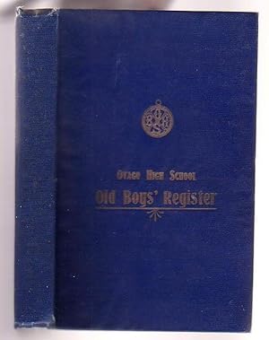 Seller image for Otago High School Old Boys' Register for sale by Renaissance Books, ANZAAB / ILAB