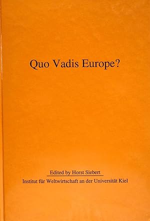 Seller image for Quo Vadis Europe? for sale by School Haus Books