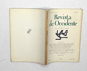 Imagen del vendedor de Revista De Occidente n 25. Tcnica y Cultura Desde La Antigua Grecia; Caballeros Andantes Esaoles; Materia y furor; Las Culturas Del Libro; Cuaderno Cataln a la venta por La Social. Galera y Libros