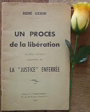 Imagen del vendedor de Un procs de la libration, dition augmente de La "Justice" Enferre a la venta por Bonnaud Claude