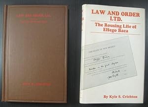 Seller image for Law and Order Ltd.: The Rousing Life of Elfego Baca for sale by Page 1 Books - Special Collection Room