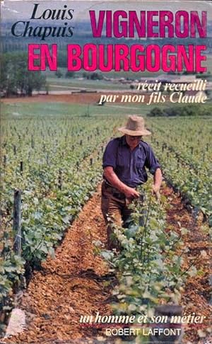 Vigneron en Bourgogne