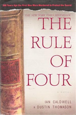 Bild des Verkufers fr THE RULE OF FOUR. zum Verkauf von Bookfever, IOBA  (Volk & Iiams)