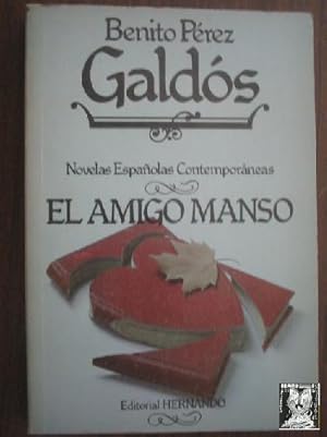 Imagen del vendedor de EL AMIGO MANSO a la venta por Librera Maestro Gozalbo
