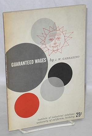 Seller image for Guaranteed wages for sale by Bolerium Books Inc.