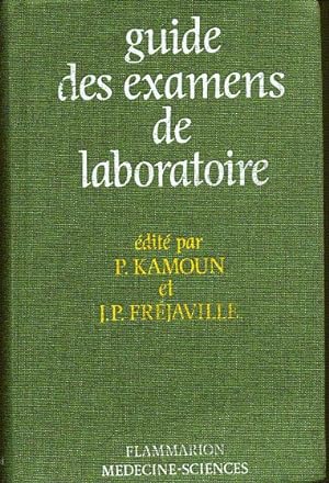 Seller image for Guide des examens de laboratoire for sale by L'ivre d'Histoires