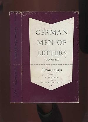 Seller image for German Men of Letters Volume VI: Literary Essays for sale by Roger Lucas Booksellers