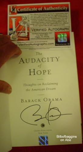 The Audacity of Hope: Thoughts on Reclaiming the American Dream