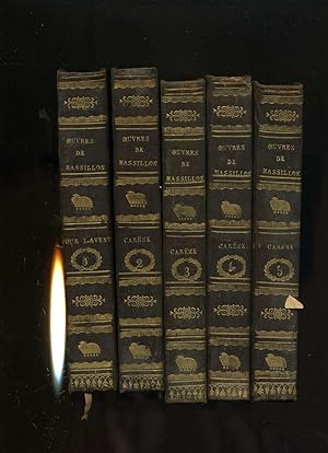 Bild des Verkufers fr OEUVRES COMPLTES DE MASSILLON vque de Clermont. ( 14 VOLUMES ) zum Verkauf von Librairie CLERC