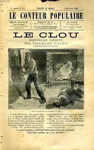 Bild des Verkufers fr Le clou zum Verkauf von Le-Livre